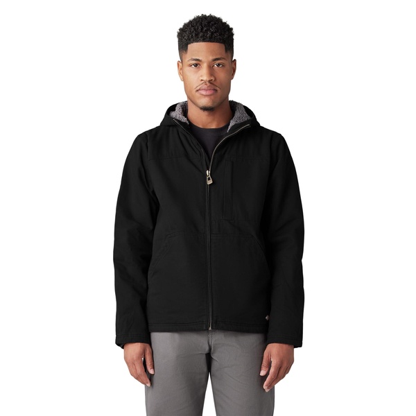 Dickies mens Duck Canvas High Pile Fleece Lined Jacket