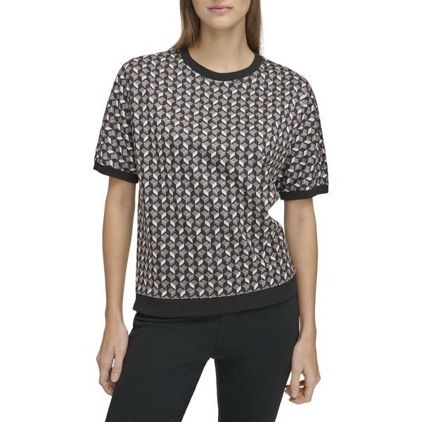 Andrew Marc Sport Women's Short Sleeve Fashion Sweatshirt