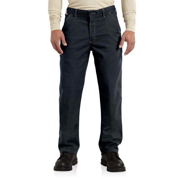 Carhartt Men's Flame Resistant Washed Duck Work Dungaree