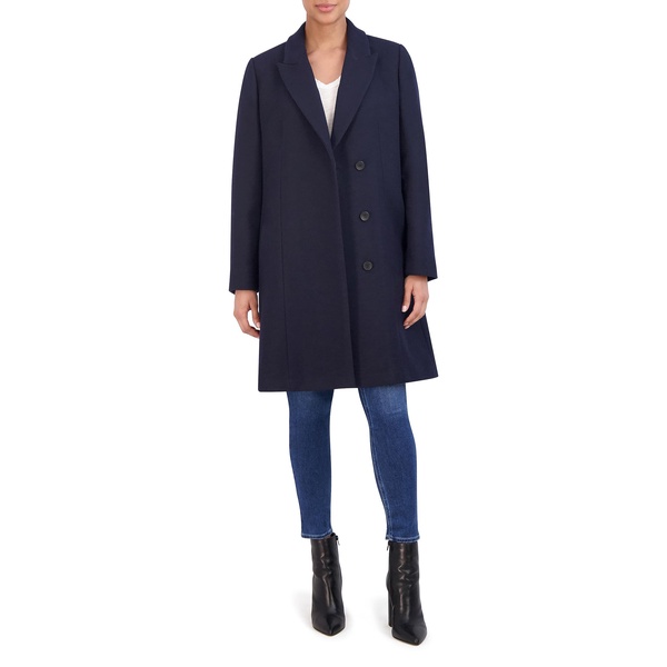 Cole Haan Women's Asymmetrical Lapel Coat