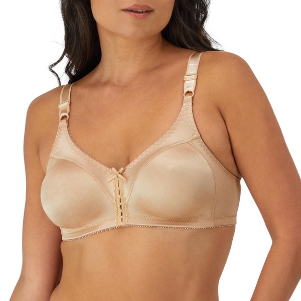 Bali Womens Double Support Wireless Bra, Comfortsoft Full-coverage Wirefree Df3820 Bras, Nude, 38C US