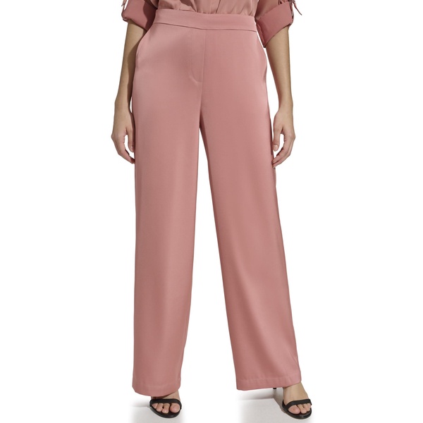 Calvin Klein Women's Wide Leg Pull on Pant