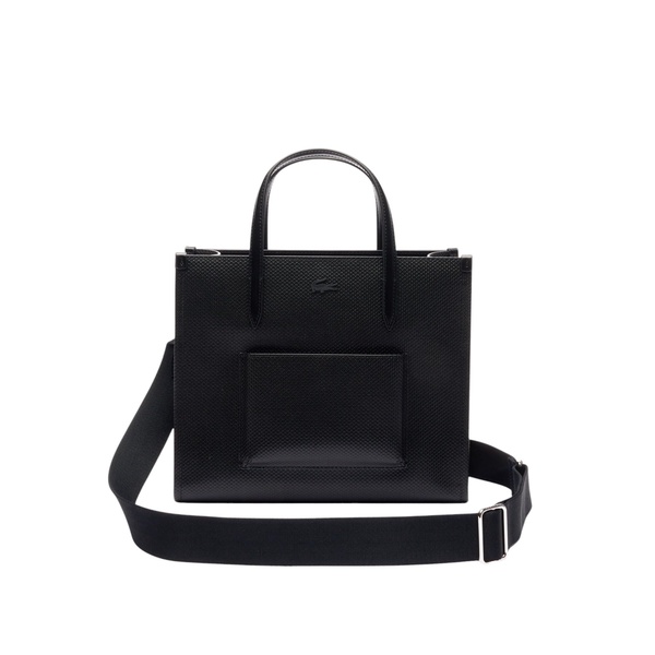 Lacoste Chantaco Small Leather Tote Bag