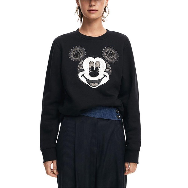 Desigual Women's Woman Knit Sweat Long Sleeve