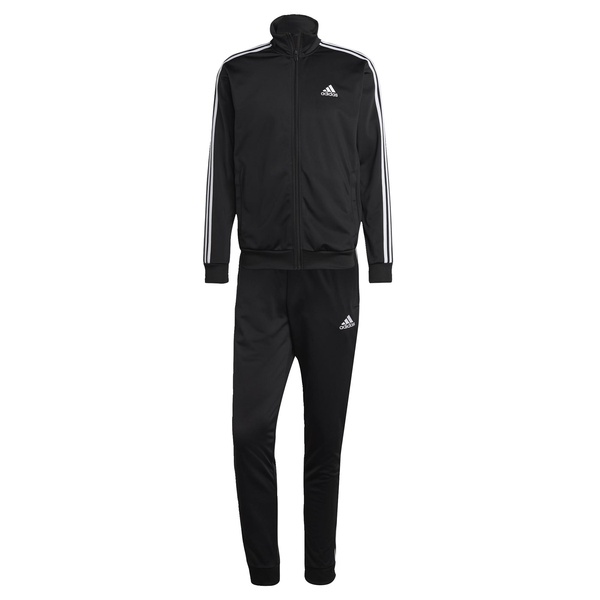 adidas Men's Size Basic 3-Stripes Tricot Track Suit