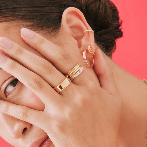 Triple Row Ring