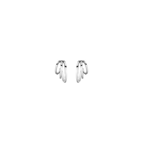 Mini Deco Triple Hoop Earrings