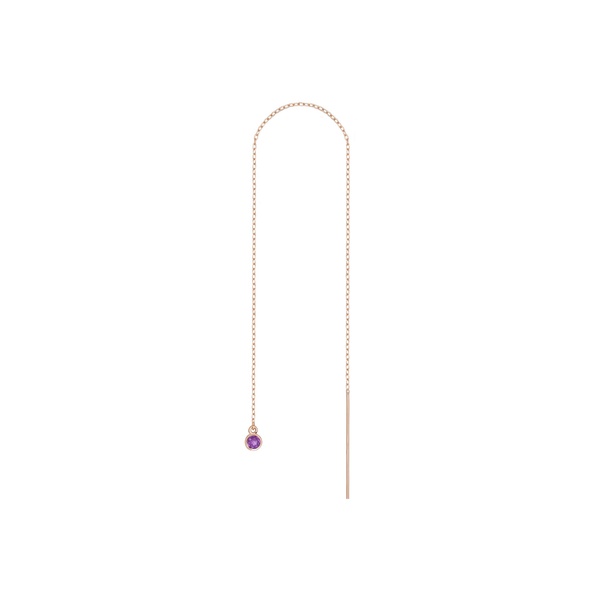 Birthstone Ear Chain Threader