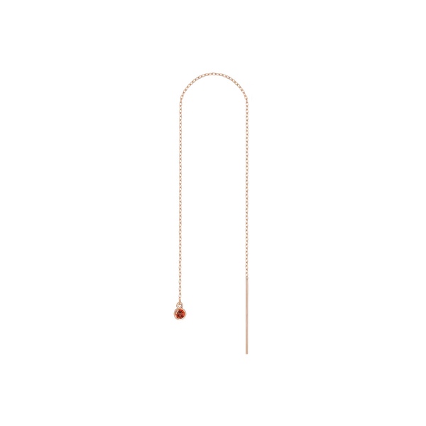 Birthstone Ear Chain Threader