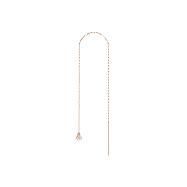 Birthstone Ear Chain Threader