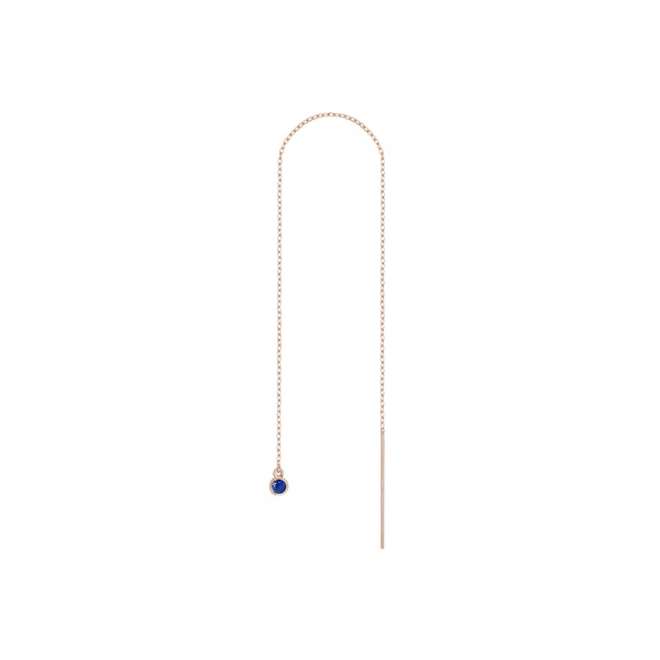 Birthstone Ear Chain Threader