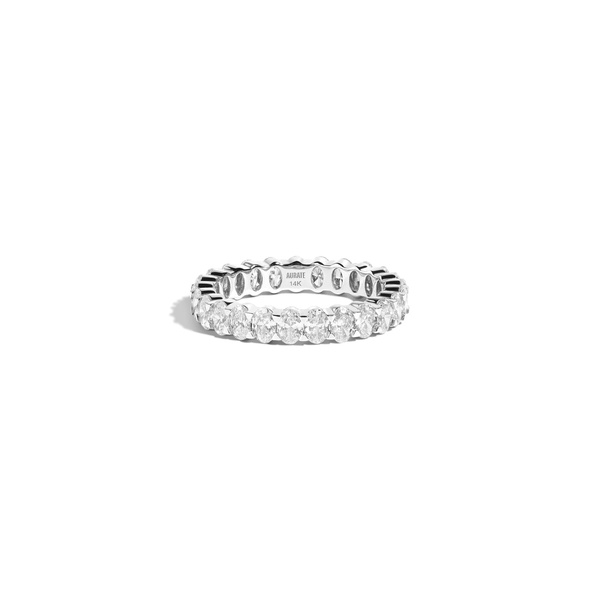 Oval Lab Grown Diamond Eternity Ring