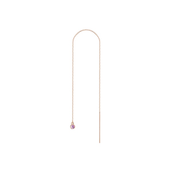 Birthstone Ear Chain Threader