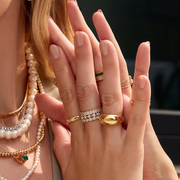 Pear Lab Grown Diamond Eternity Ring