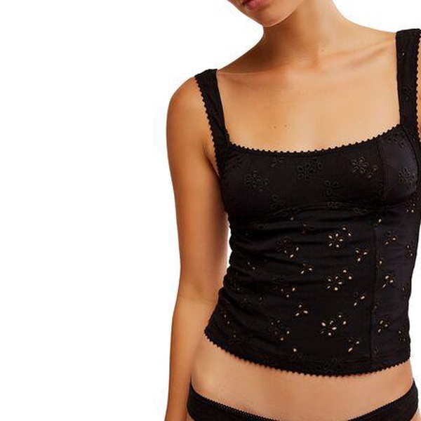 Full Bloom Eyelet Cami - Women's