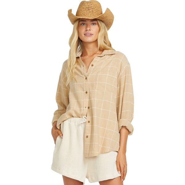 Layer Up Long-Sleeve Woven Top - Women's
