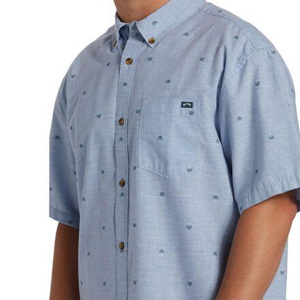 All Day Jacquard Short-Sleeve Shirt - Men's