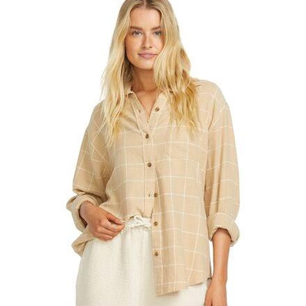Layer Up Long-Sleeve Woven Top - Women's