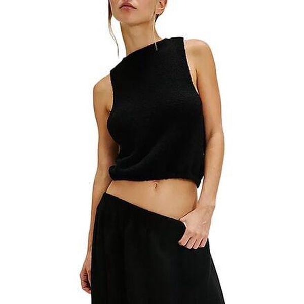 Warm Fluff Crop Top - Women's