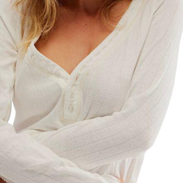 Coffee Chat Long-Sleeve Shirt - Women's