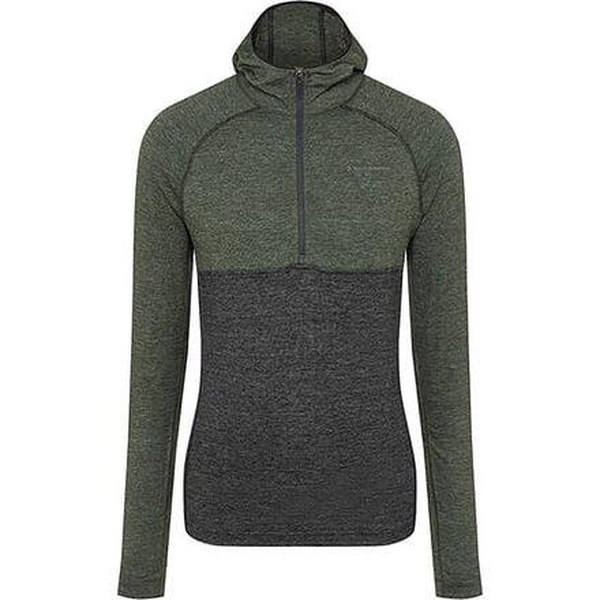Solution Wool Half-Zip Hooded Baselayer Top - Men's