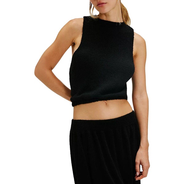 Warm Fluff Crop Top - Women's
