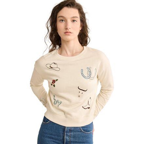 French Terry Crewneck Sweatshirt - Women's