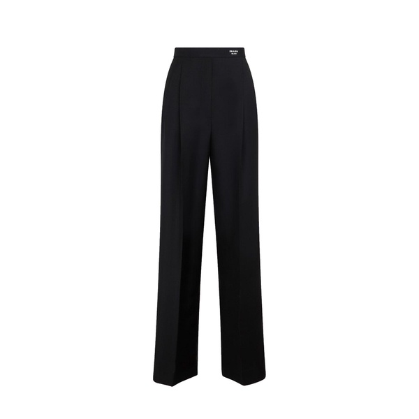 Prada Mohair And Wool Pants Women