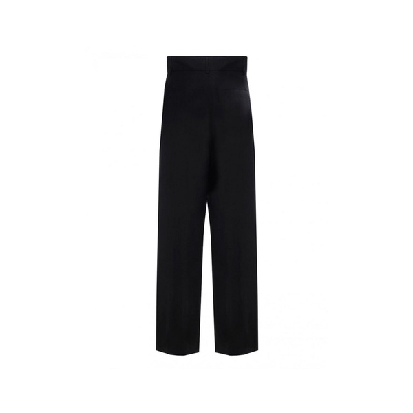 Salvatore Ferragamo Silk And Linen Pants Women