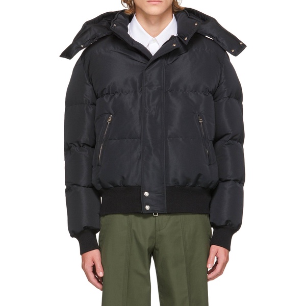Alexander Mcqueen Wool Blend Padded Bomber Men