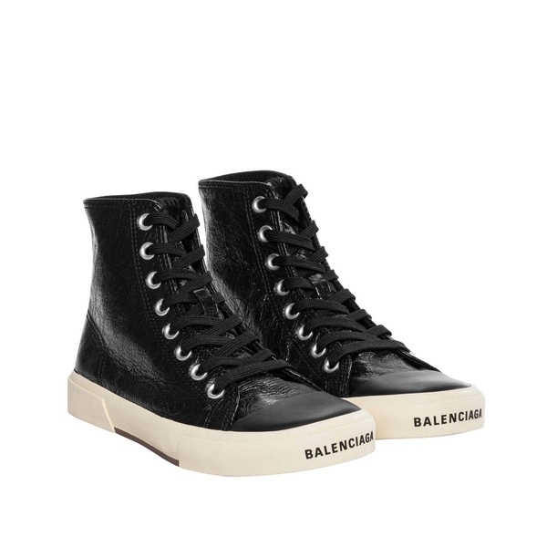 Balenciaga Paris Leather Sneakers Women