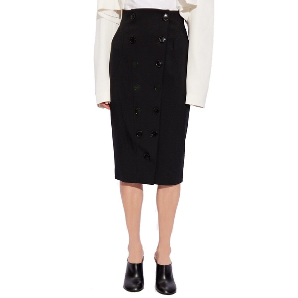 Alaia Wool Pencil Skirt Women