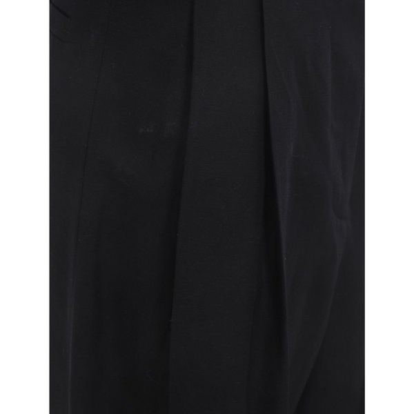 Salvatore Ferragamo Silk And Linen Pants Women