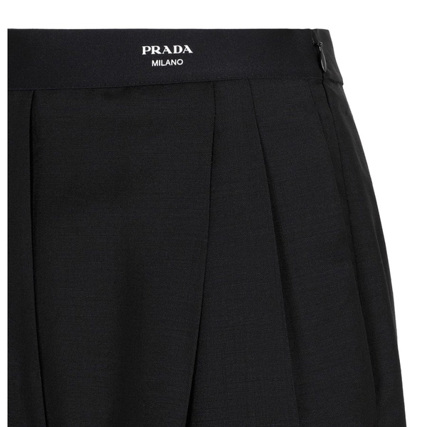 Prada Mohair And Wool Pants Women