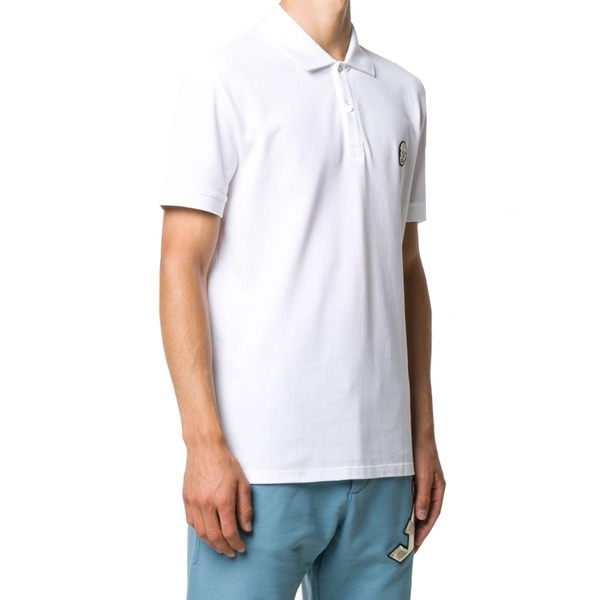 Alexander Mcqueen Skull Patch Polo T-Shirt Men