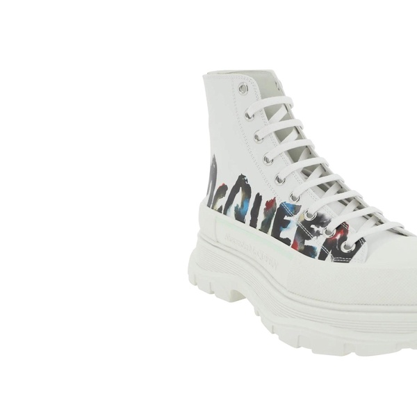 Alexander Mcqueen Tread Slick Canvas Sneakers Men