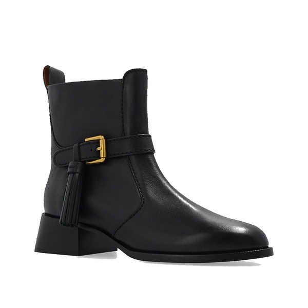 Lory Leather Ankle Boots