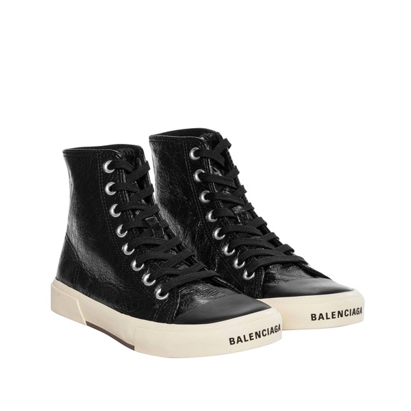 Balenciaga Paris Leather Sneakers Women