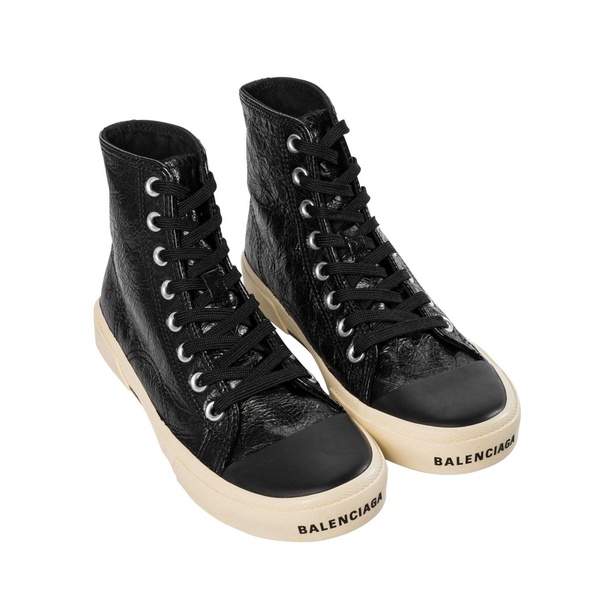 Balenciaga Paris Leather Sneakers Women