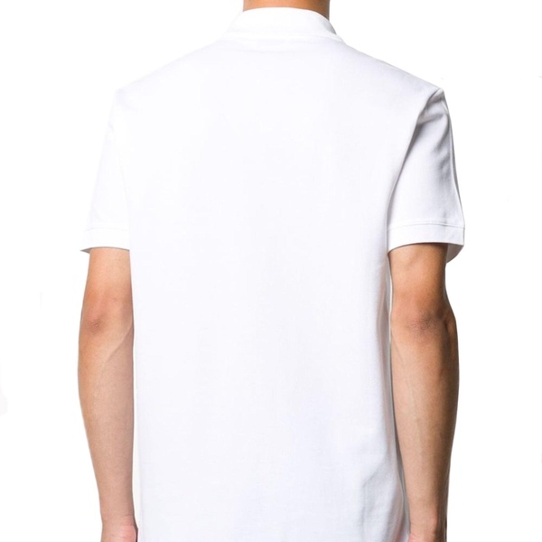 Alexander Mcqueen Skull Patch Polo T-Shirt Men