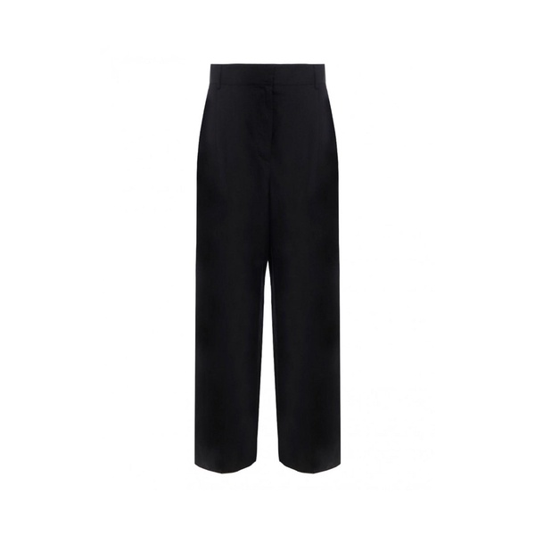 Salvatore Ferragamo Silk And Linen Pants Women