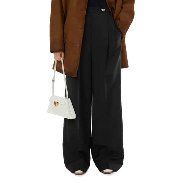 Prada Mohair And Wool Pants Women