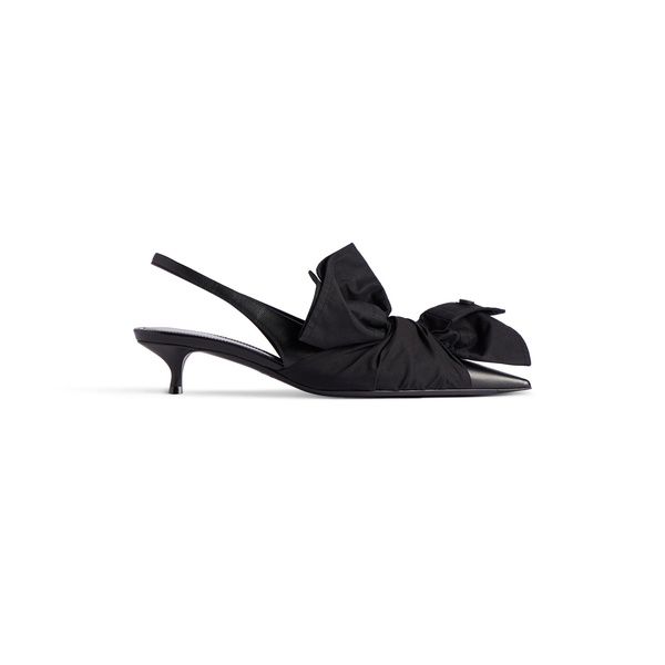 Women's Knife Chemise 40mm Slingback in Black