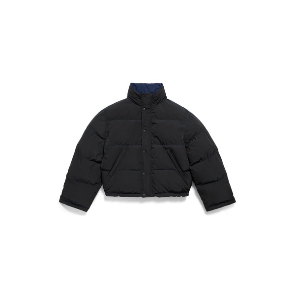Men's Loop Sports Icon Reversible Puffer in Black