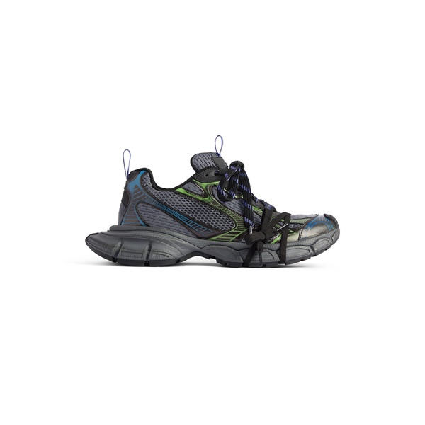 Men's 3xl Sneaker  in Dark Green/black/blue/green
