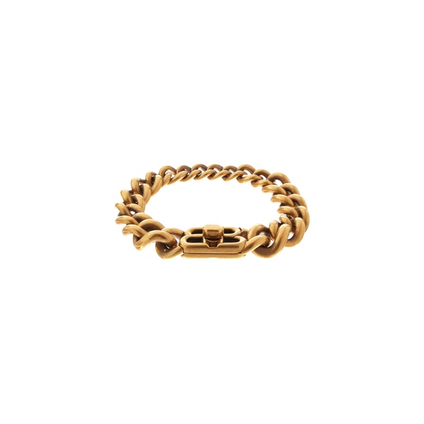 Monaco Chain Bracelet  in Antique Gold