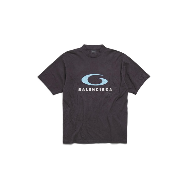 Men's Loop Sports Icon T-shirt Medium Fit in Black