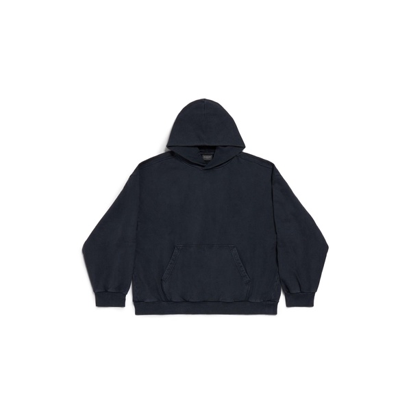 Balenciaga Hand-drawn Hoodie Medium Fit in Black/white