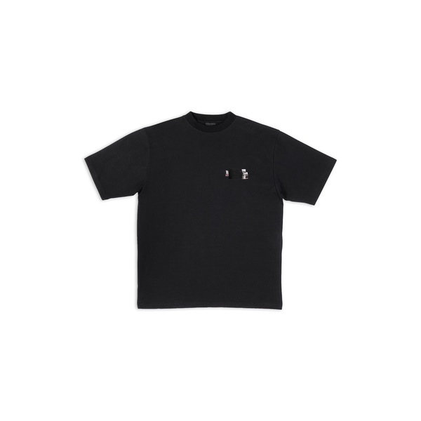 Men's Gaffer T-shirt Large Fit in Black