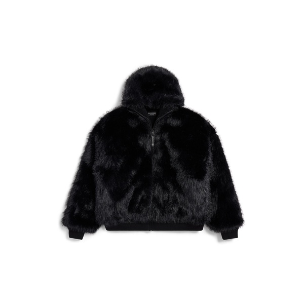 Women's Ski Zip-up Hoodie in Black